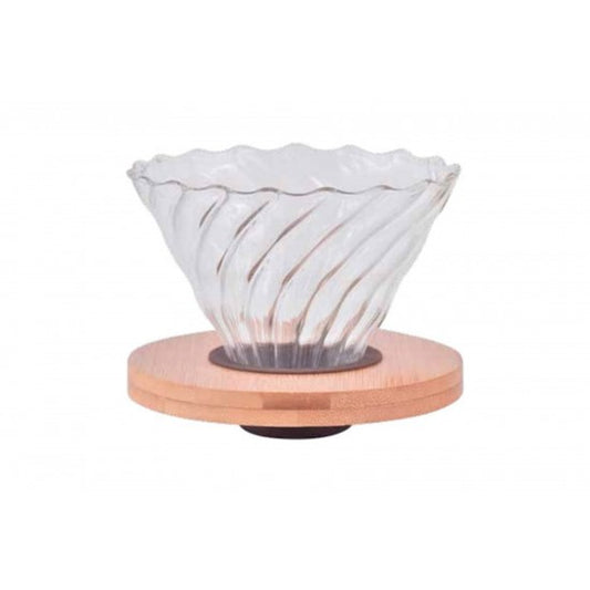 Coffee Dripper Γυάλινο Belogia cdgw 750401 1-2 φλιτζάνια